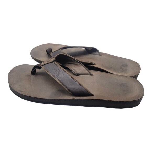 The North Face Shoes Men Size 13 Brown Flip Flop Sandals Vacation Summer Beach main image 5